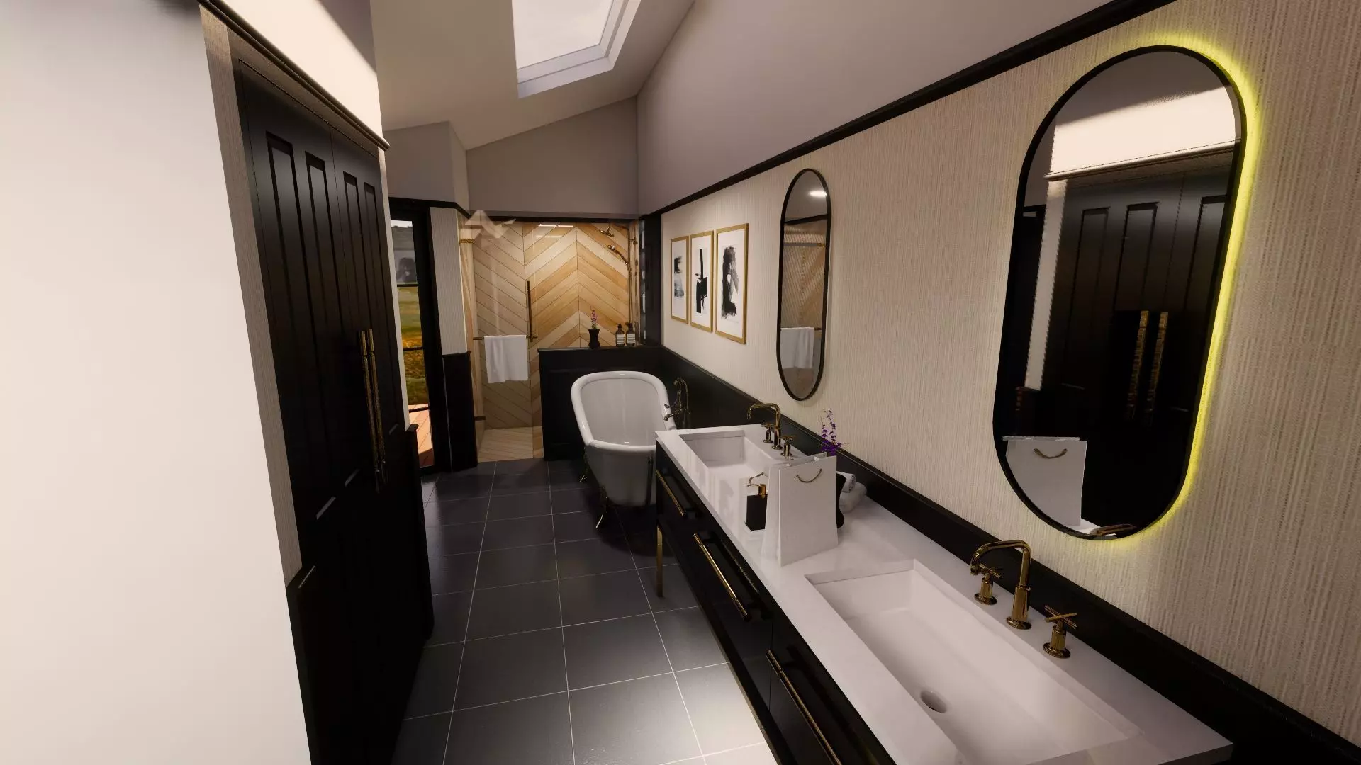 master bathroom 3D print model
