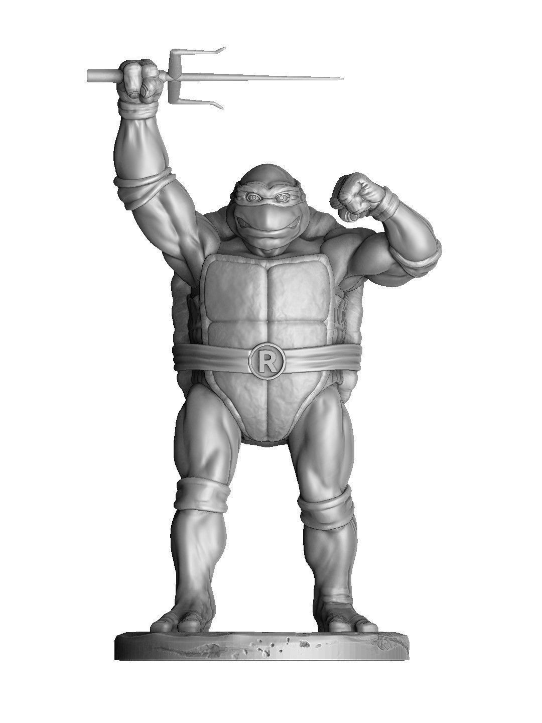 SET NINJA TURTLES 1987 FOR 3D PRINT 3D print model_78