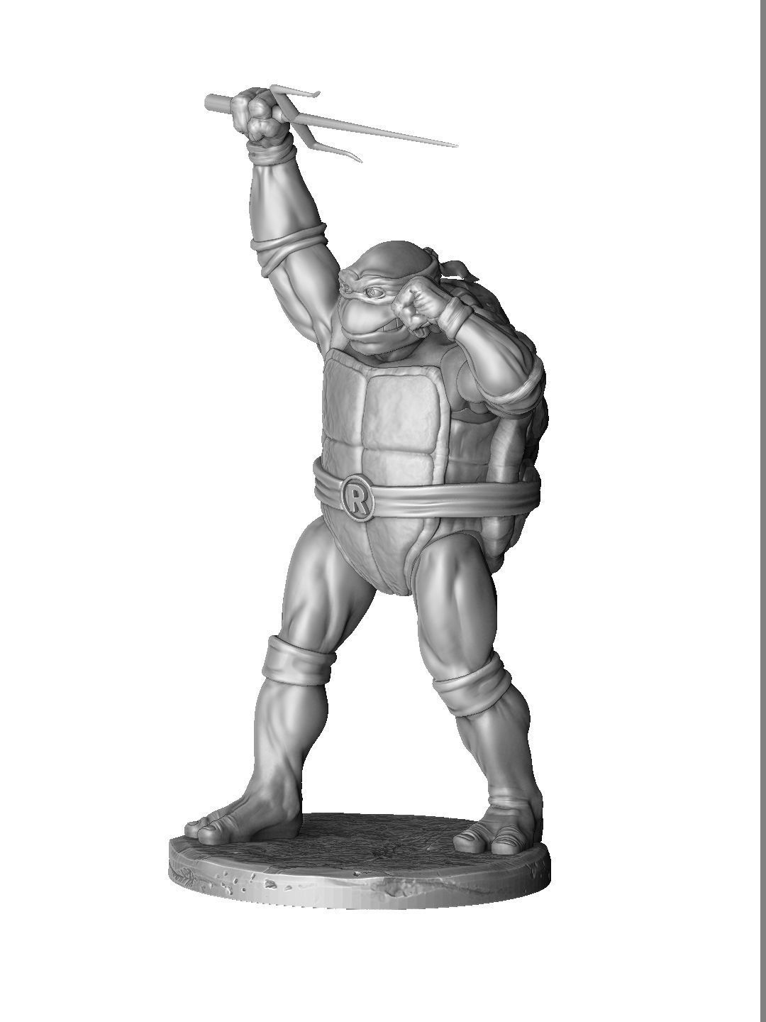 SET NINJA TURTLES 1987 FOR 3D PRINT 3D print model_85