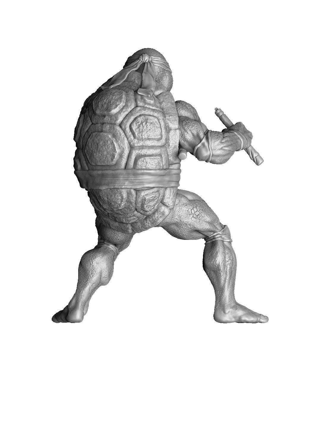 SET NINJA TURTLES 1987 FOR 3D PRINT 3D print model_129