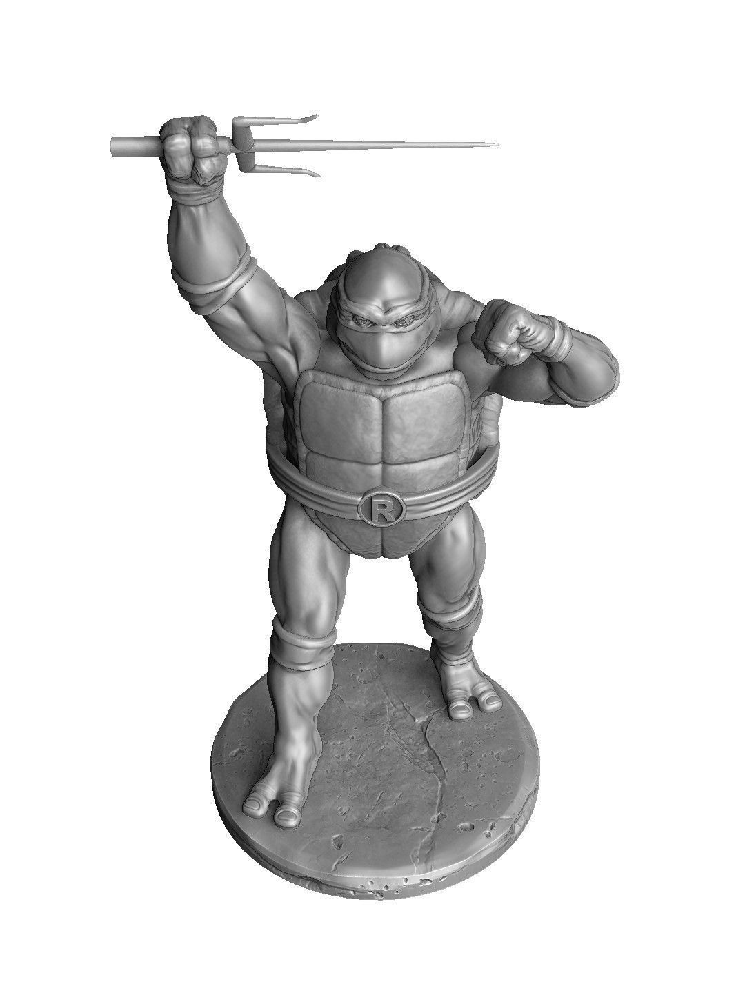 SET NINJA TURTLES 1987 FOR 3D PRINT 3D print model_79
