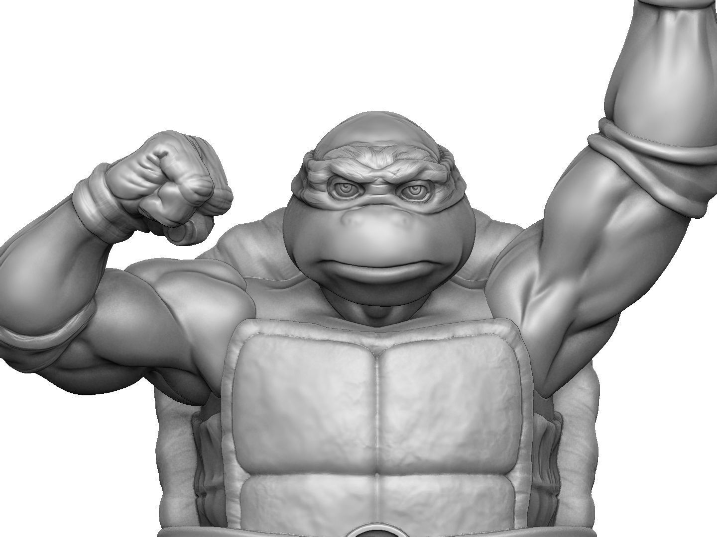 SET NINJA TURTLES 1987 FOR 3D PRINT 3D print model_67