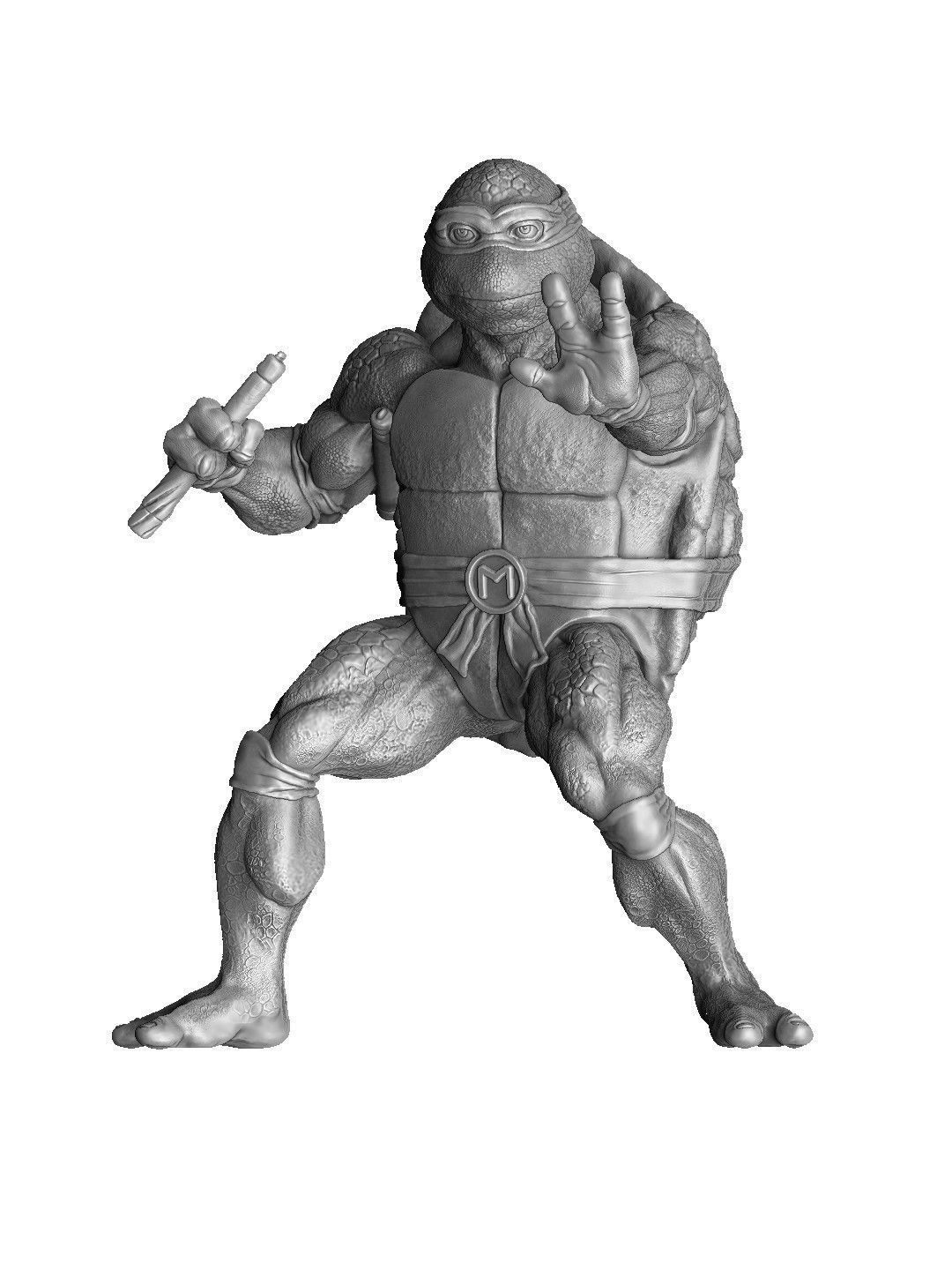 SET NINJA TURTLES 1987 FOR 3D PRINT 3D print model_134