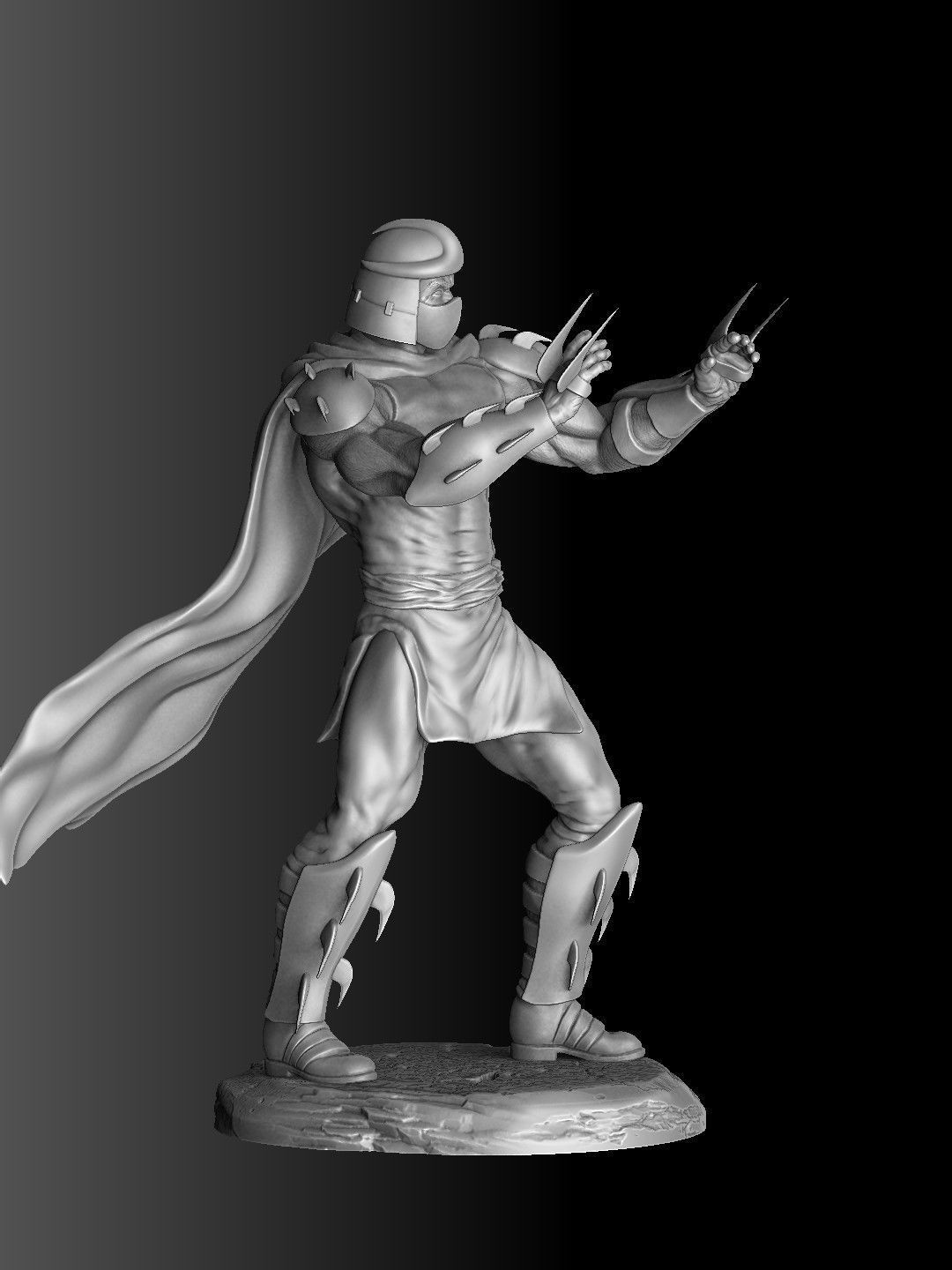 SET NINJA TURTLES 1987 FOR 3D PRINT 3D print model_98