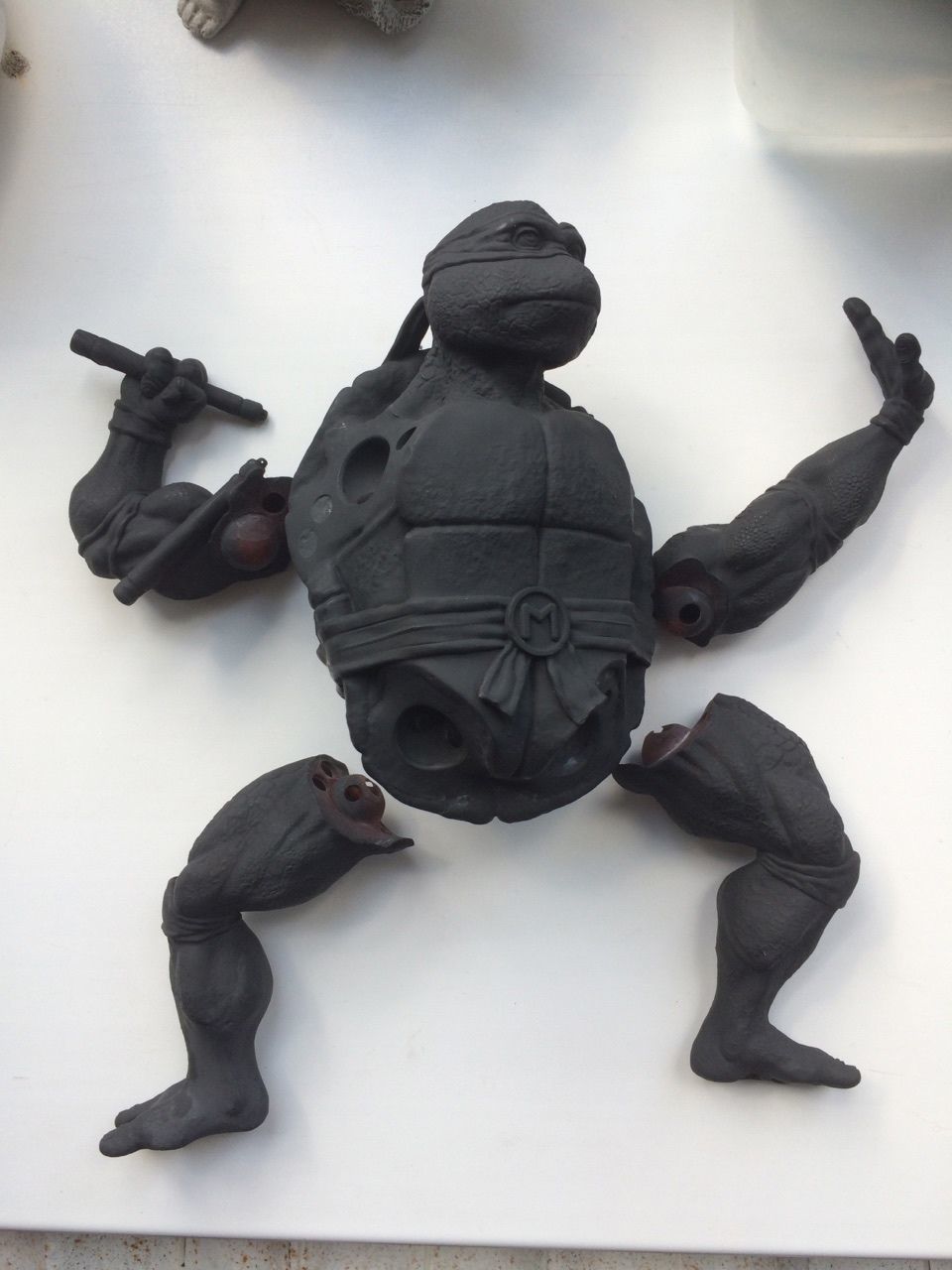 SET NINJA TURTLES 1987 FOR 3D PRINT 3D print model_6
