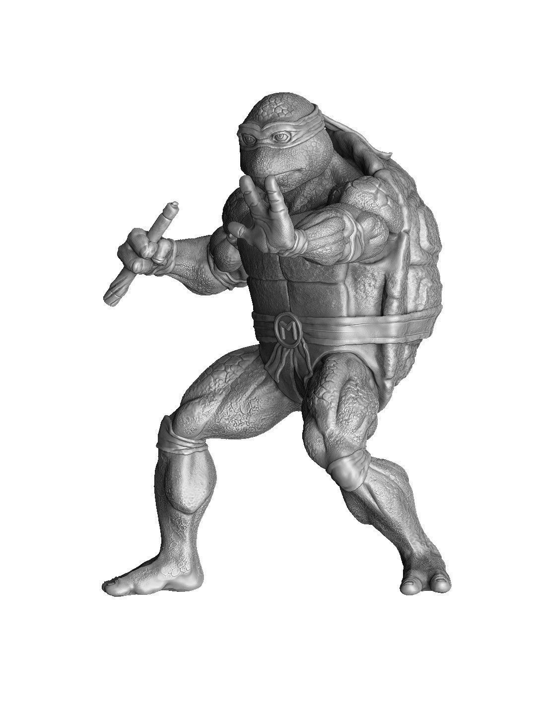 SET NINJA TURTLES 1987 FOR 3D PRINT 3D print model_130