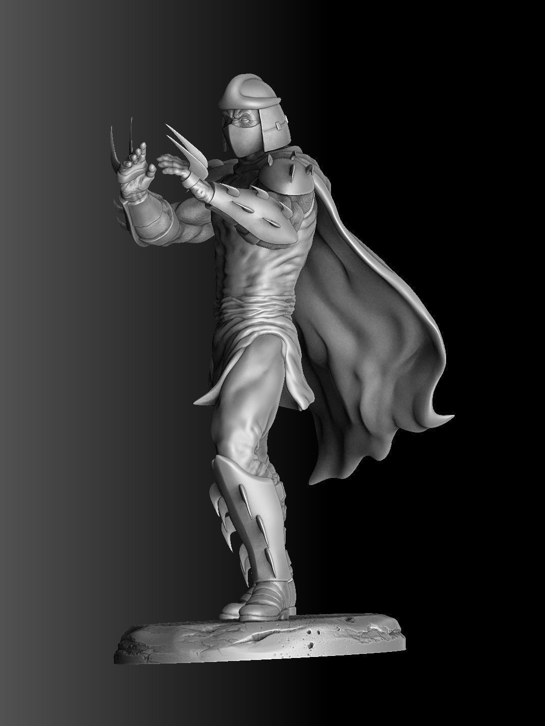 SET NINJA TURTLES 1987 FOR 3D PRINT 3D print model_101