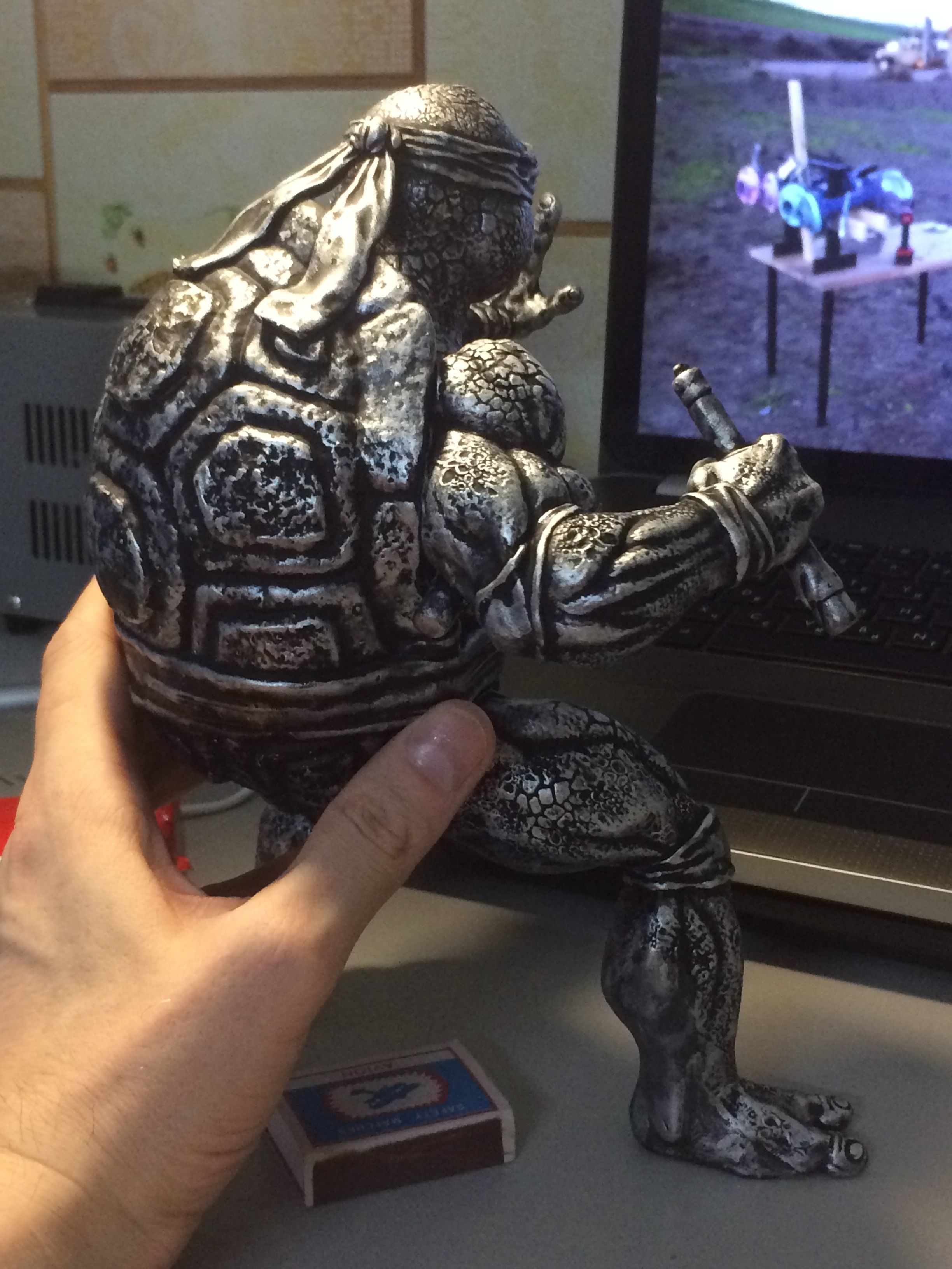 SET NINJA TURTLES 1987 FOR 3D PRINT 3D print model_144