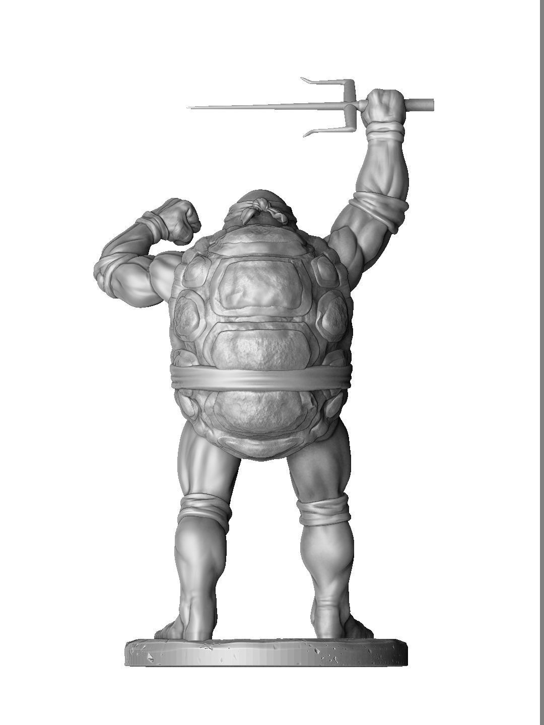 SET NINJA TURTLES 1987 FOR 3D PRINT 3D print model_88