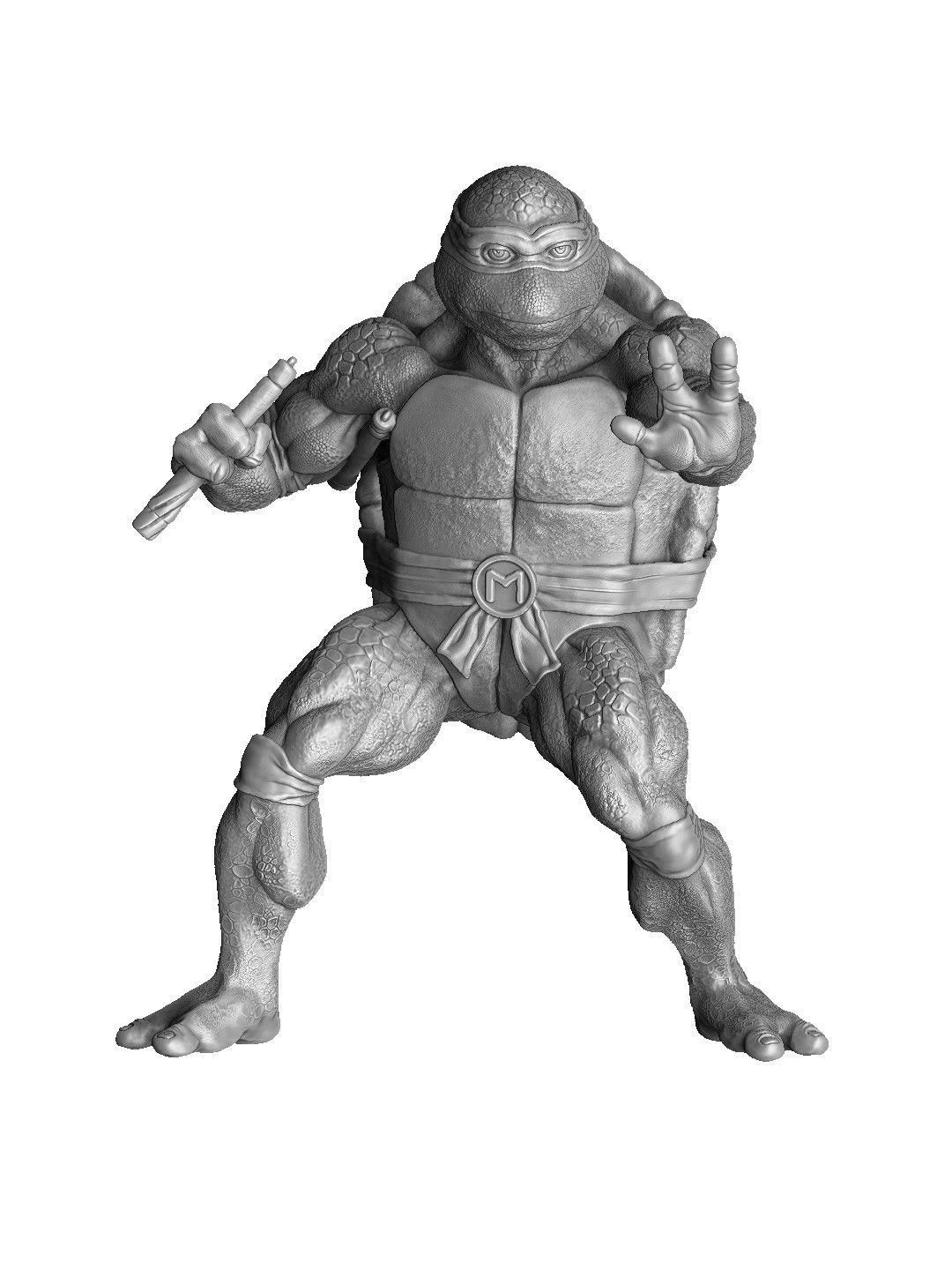 SET NINJA TURTLES 1987 FOR 3D PRINT 3D print model_131