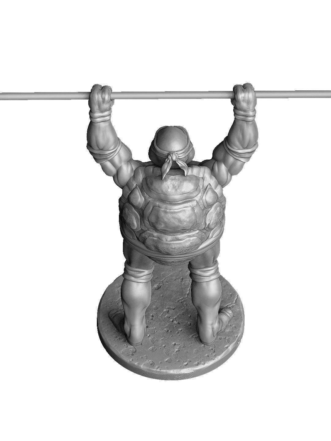 SET NINJA TURTLES 1987 FOR 3D PRINT 3D print model_44