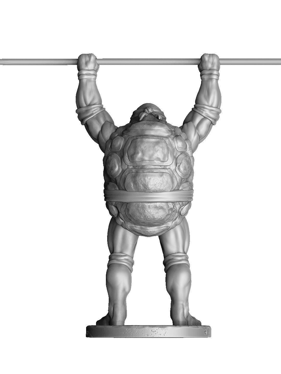 SET NINJA TURTLES 1987 FOR 3D PRINT 3D print model_42