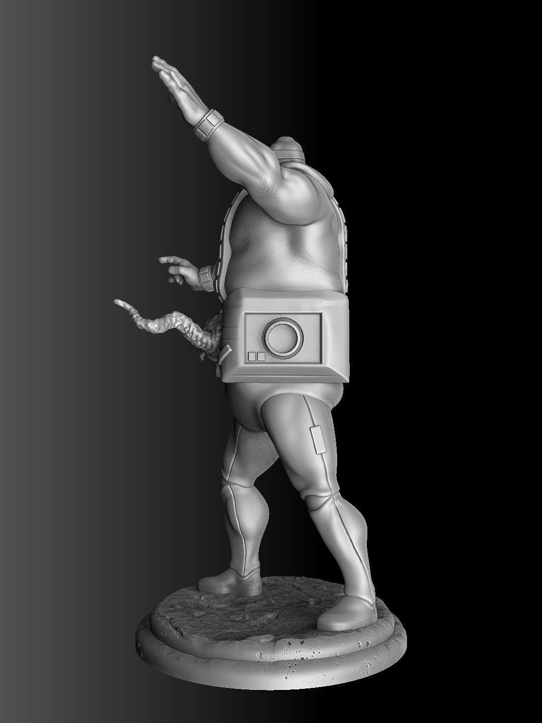 SET NINJA TURTLES 1987 FOR 3D PRINT 3D print model_113