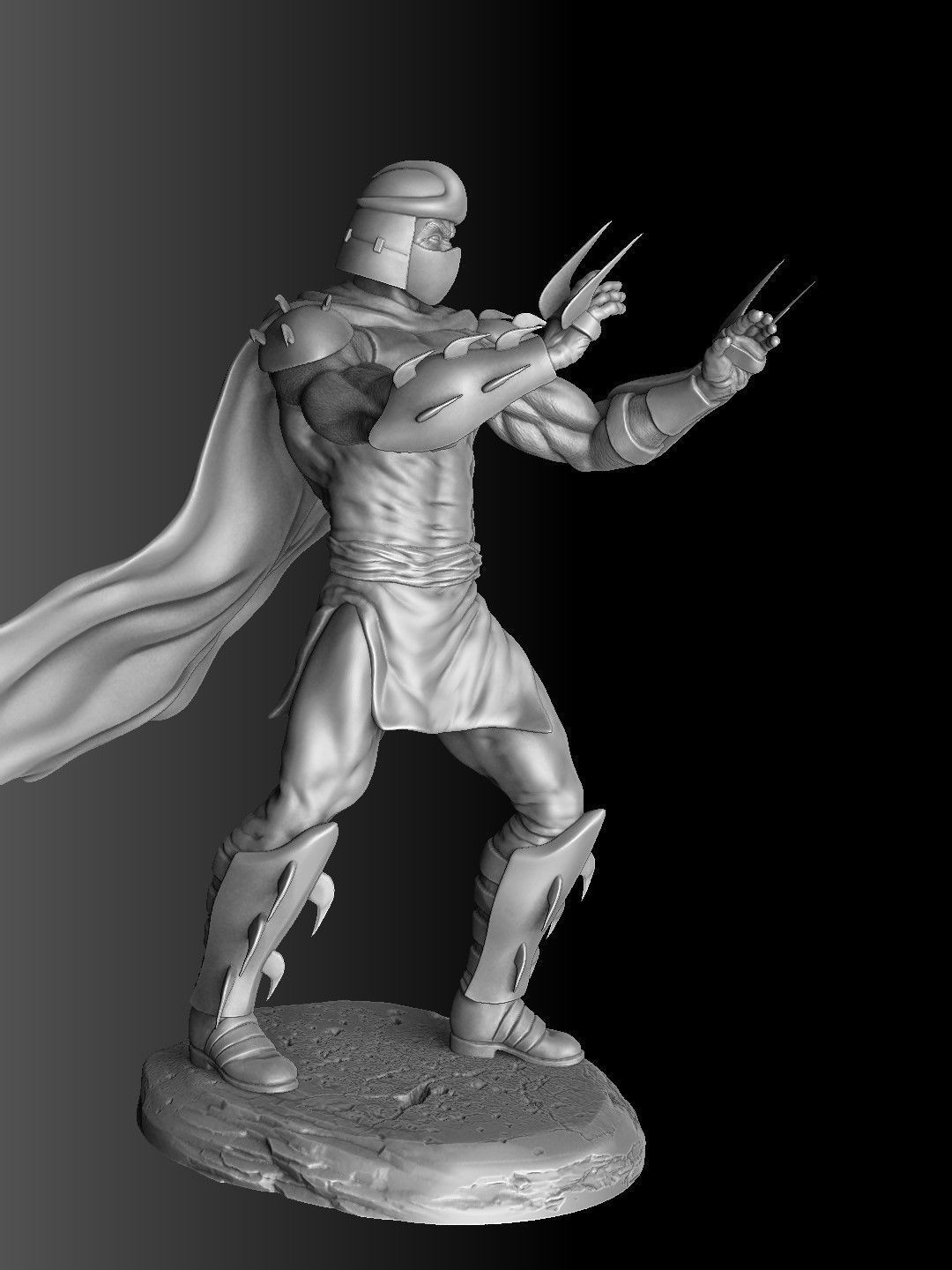 SET NINJA TURTLES 1987 FOR 3D PRINT 3D print model_97