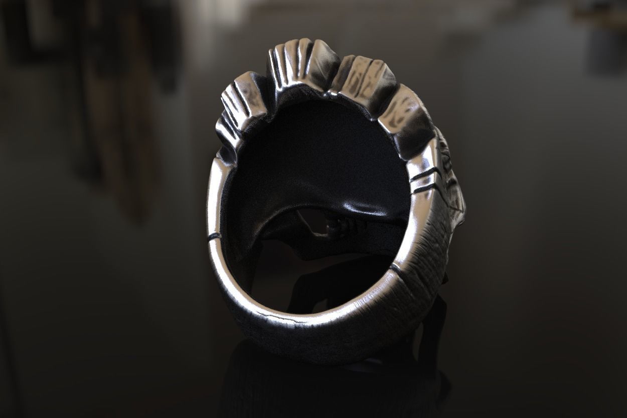 Angry Groot Ring 3D Model For Silver and Gold Casting Stl print 3D print model_3