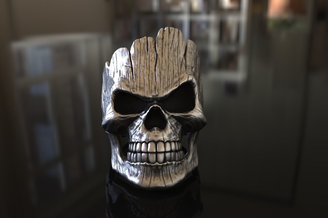 Angry Groot Ring 3D Model For Silver and Gold Casting Stl print 3D print model_1