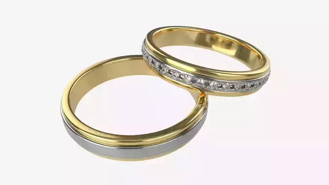 Gold Diamond Ring Jewelry 08