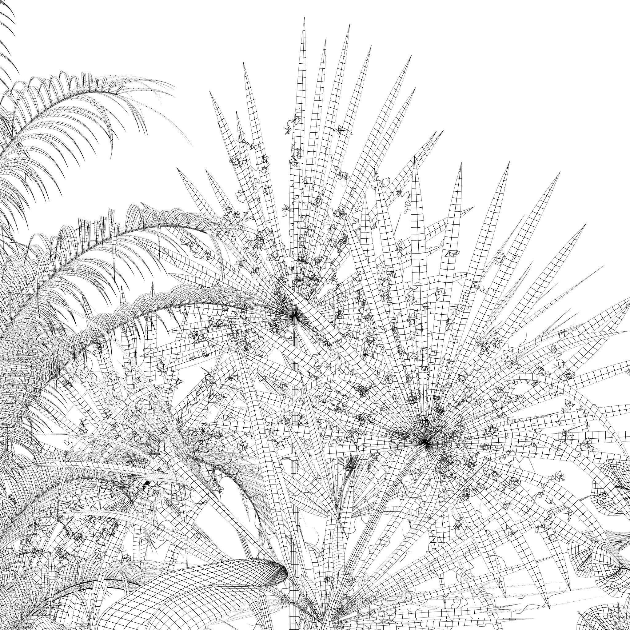 20 Photorealistic Flowers for Interiors - set 126 131 140 139 3D Model Collection_48