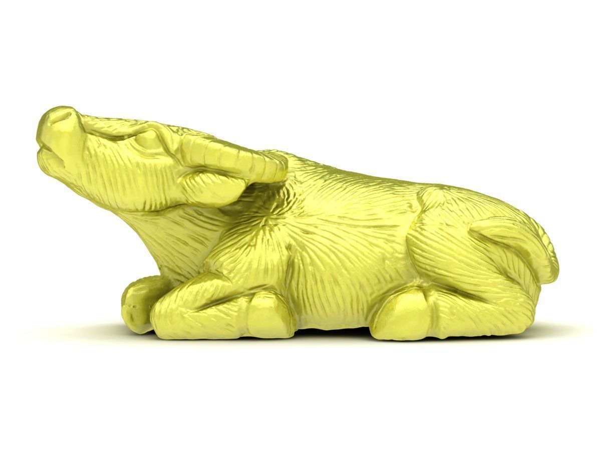 24k zodiac buffalo 3960 3D print model_1