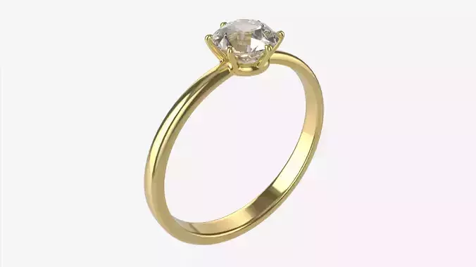 Gold Diamond Ring Jewelry 07