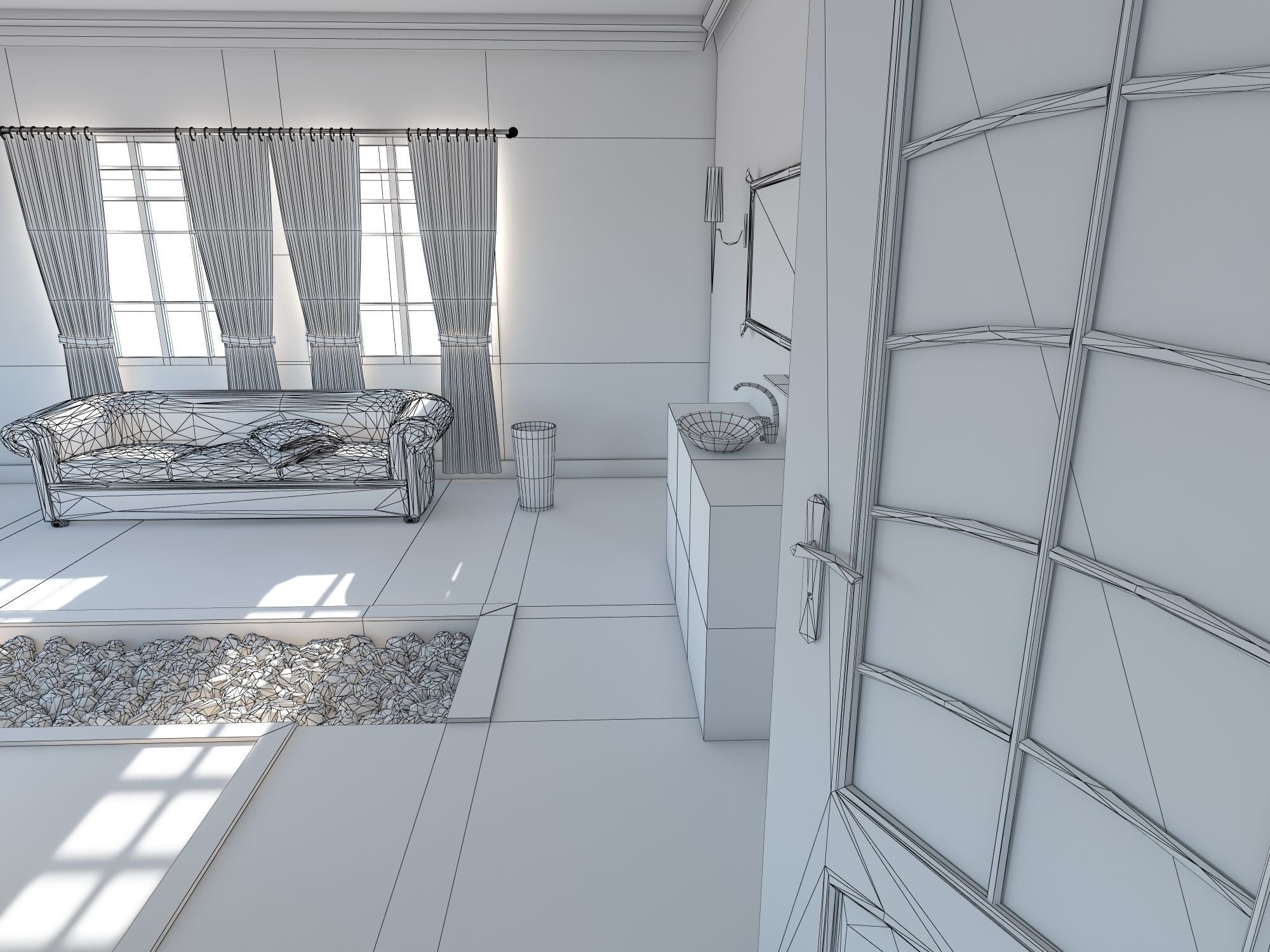 Bathroom 21 3D model_9