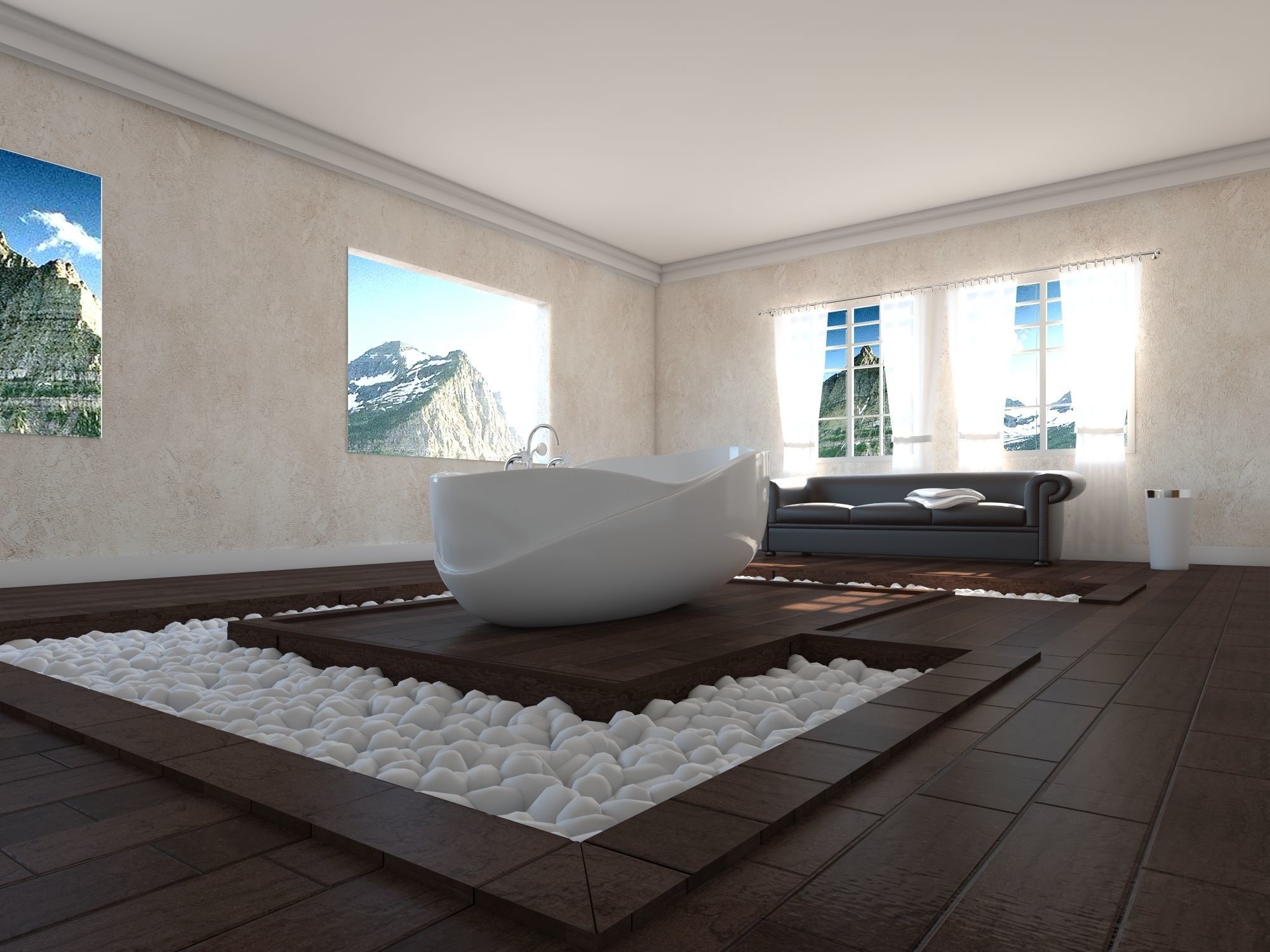 Bathroom 21 3D model_5