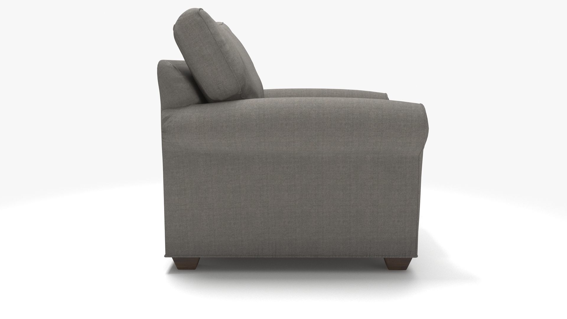 Ethan Allen Bennet Roll-Arm Chair 3D model_3