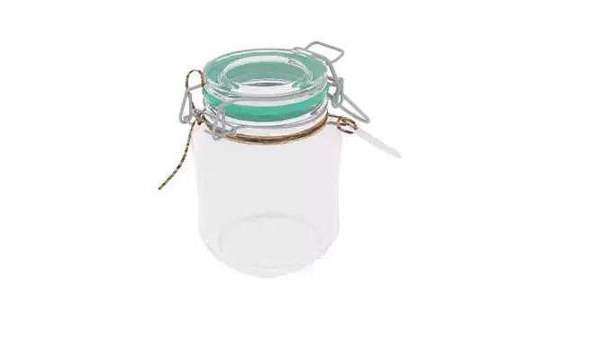Glass Jar 3D model