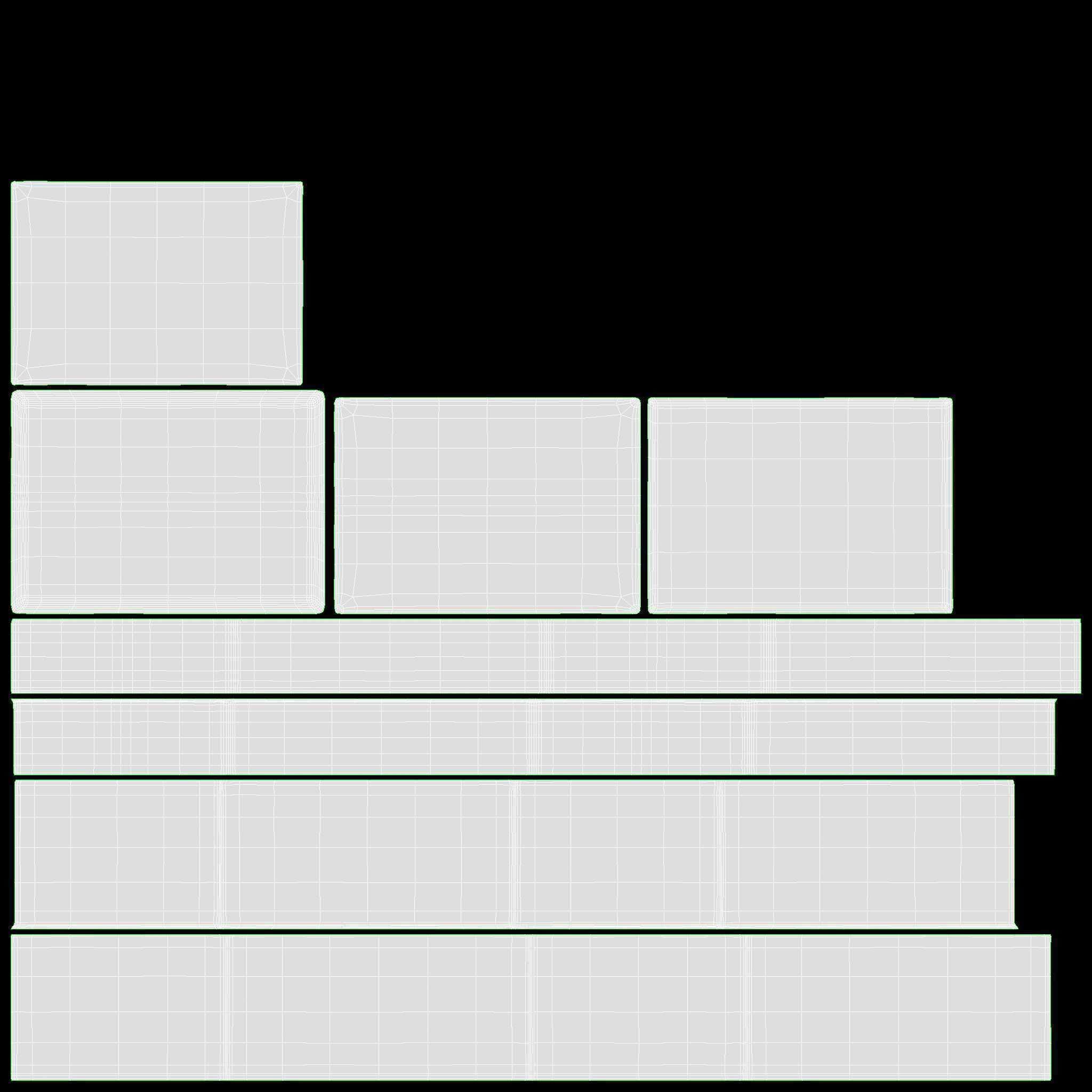 Jewelry Box with Ribbon 3D model_9