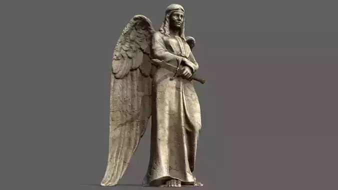 Angel statue of