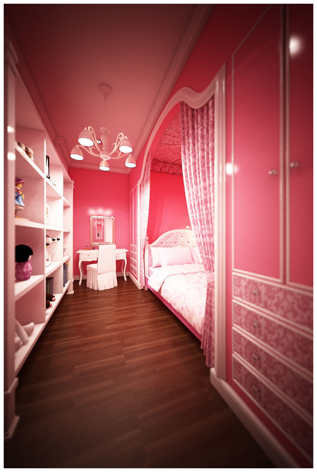 bedroom 18 3D model_2