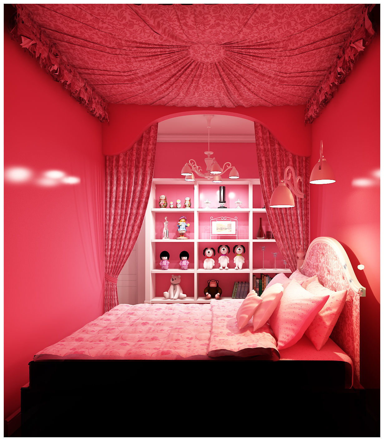 bedroom 18 3D model_1