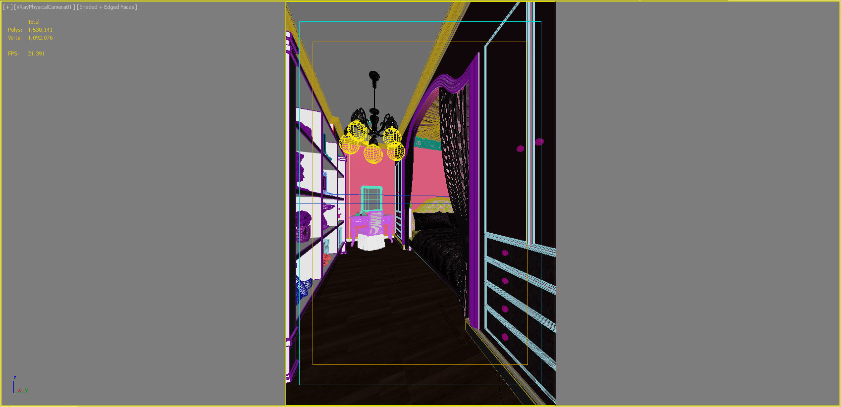 bedroom 18 3D model_5