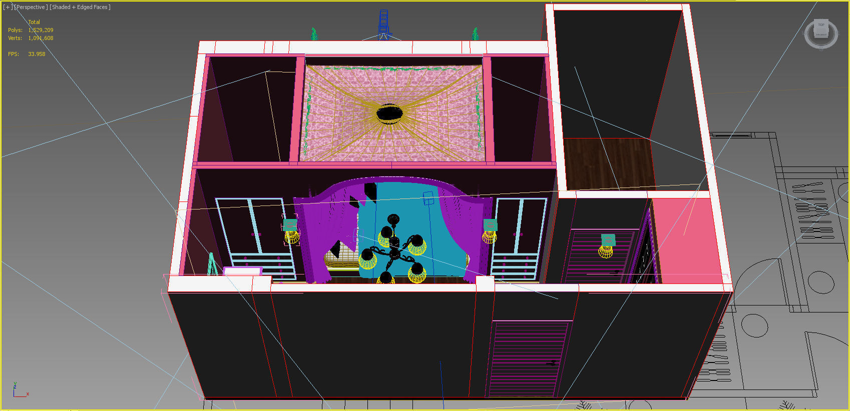 bedroom 18 3D model_6