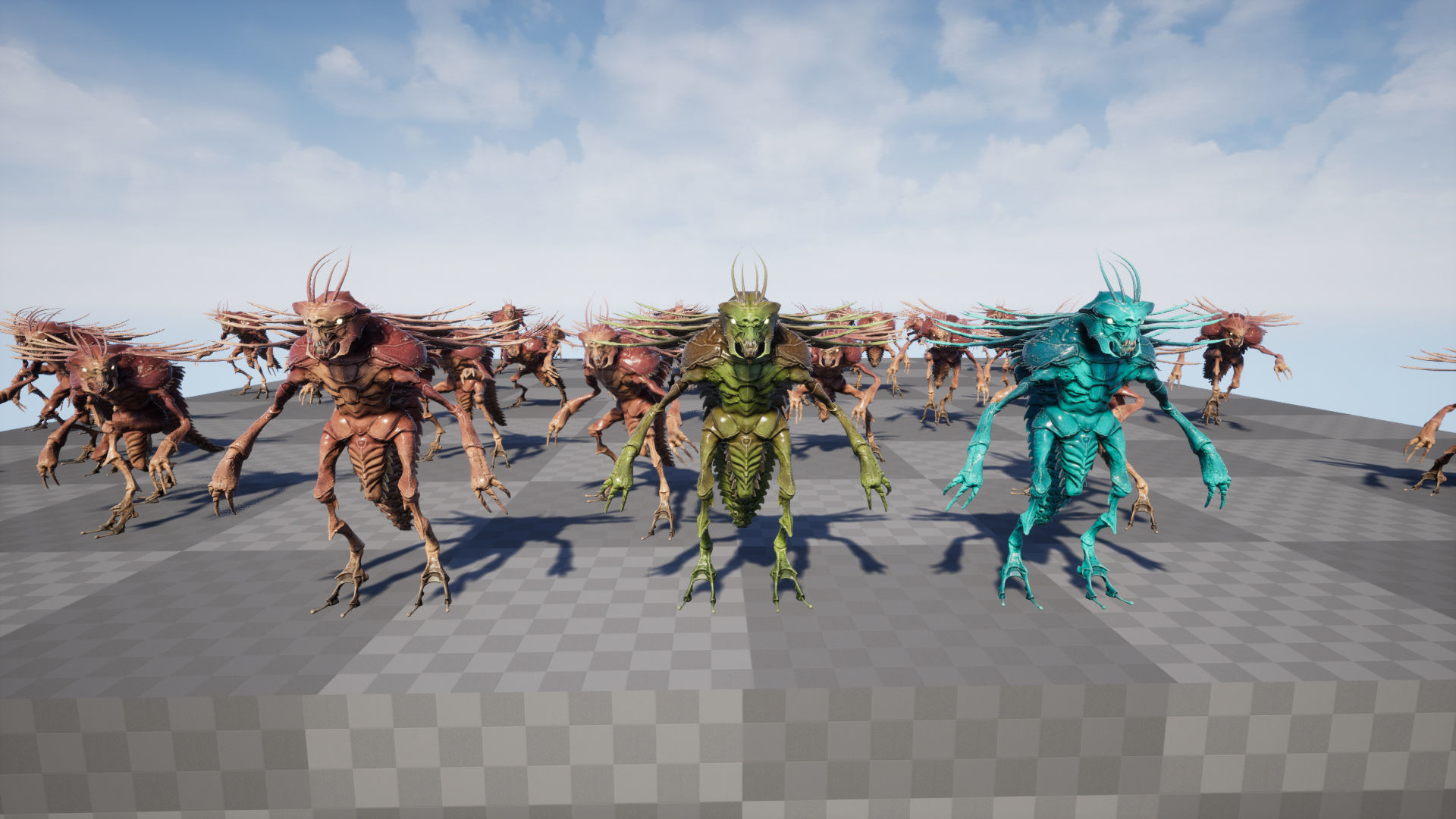 Bug Creature 2 Low-poly 3D model_26