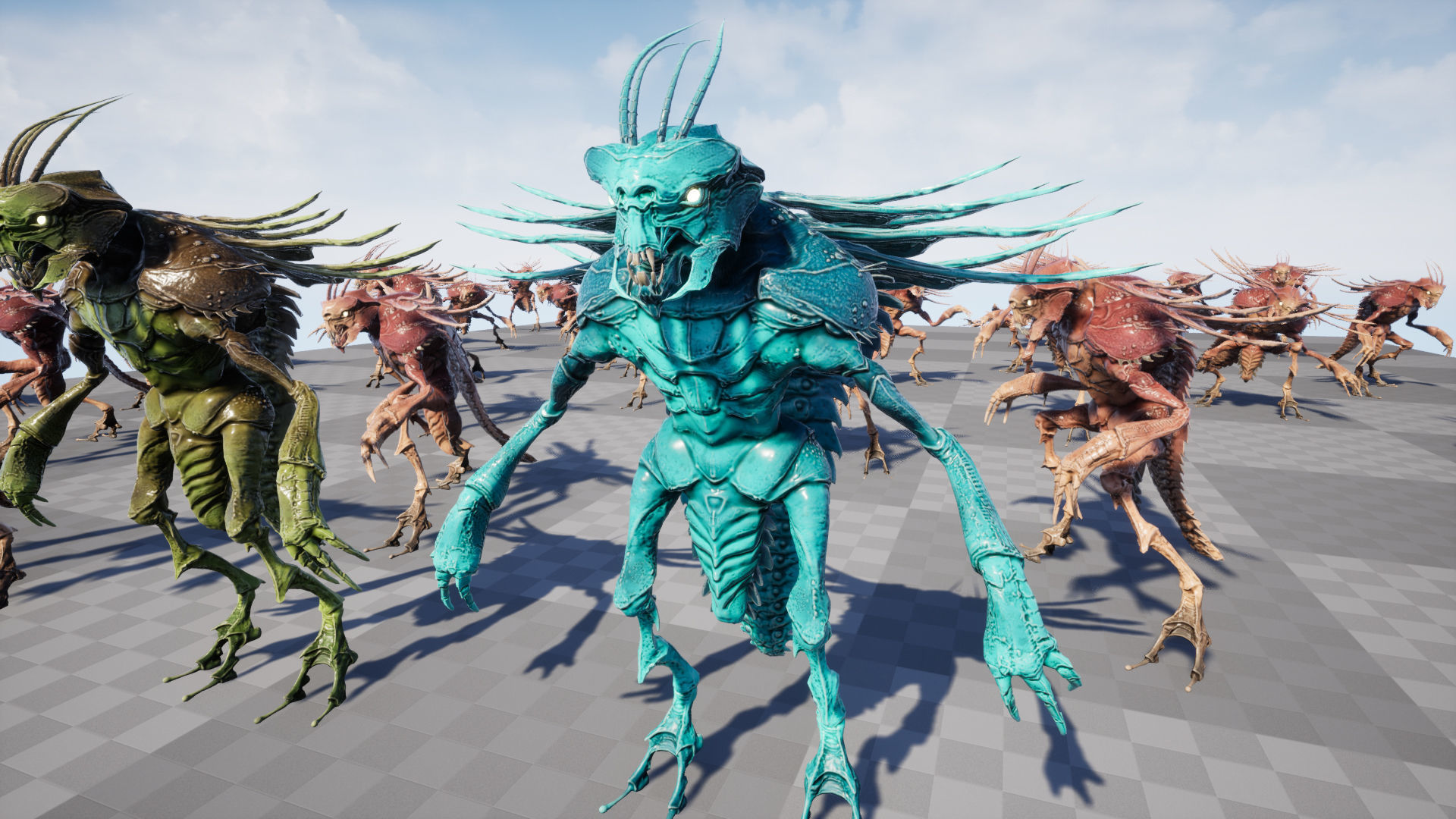 Bug Creature 2 Low-poly 3D model_24