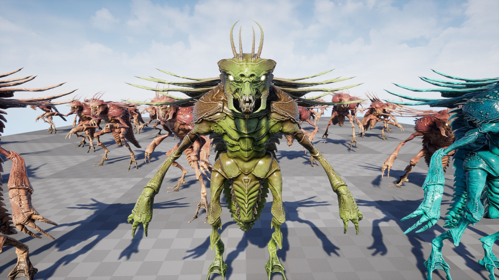 Bug Creature 2 Low-poly 3D model_25