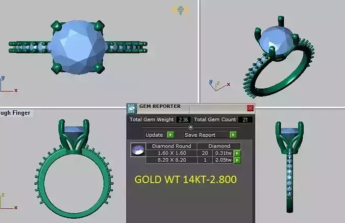 classic solitaire engagement ring