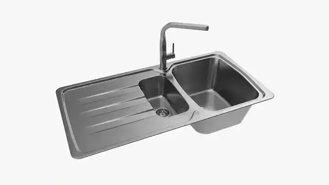 Kitchen Sink Faucet 06 stainless steel