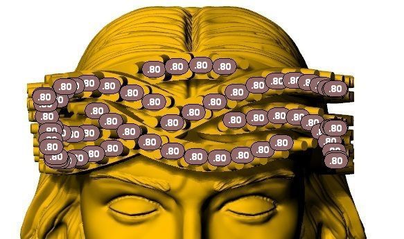 JESUS PENDENT DIAMOND 3D print model_7