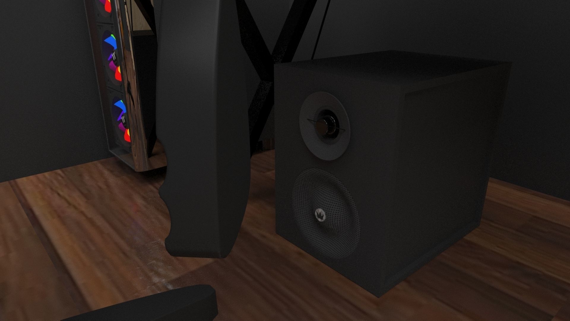 Computer Room 3D model_13