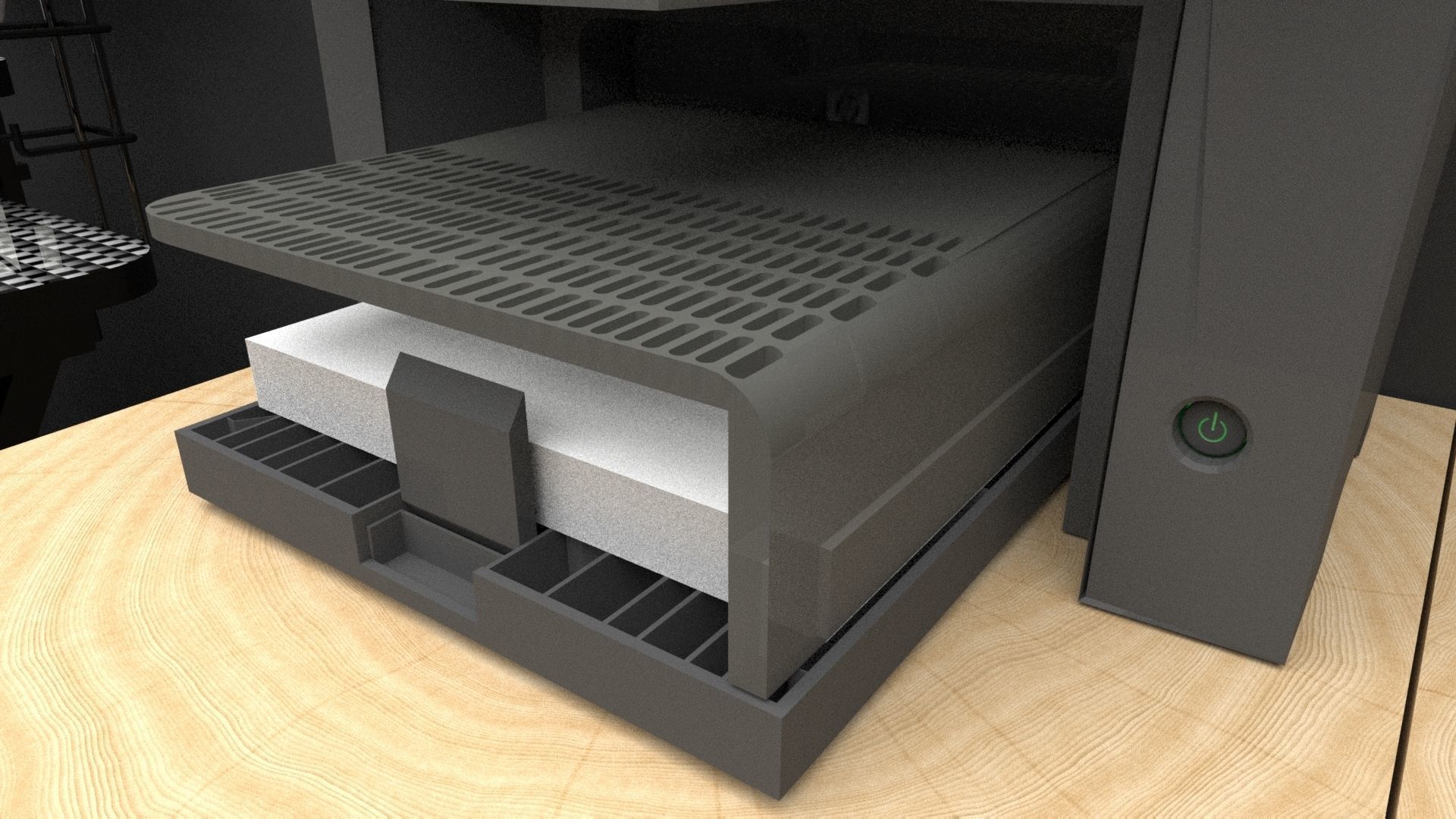 Computer Room 3D model_1