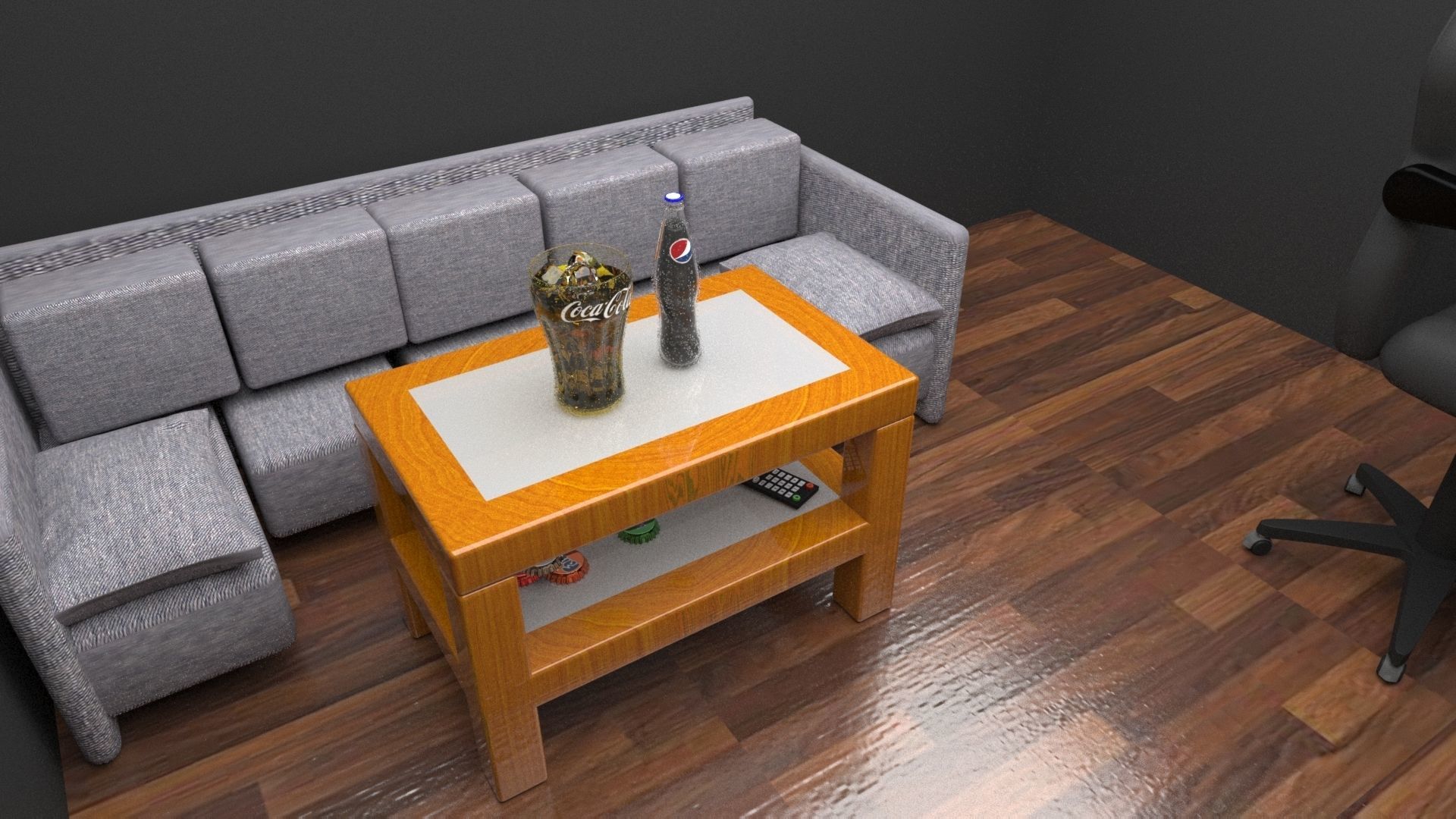 Computer Room 3D model_7