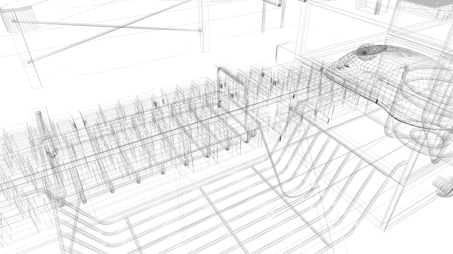 Computer Room 3D model_28