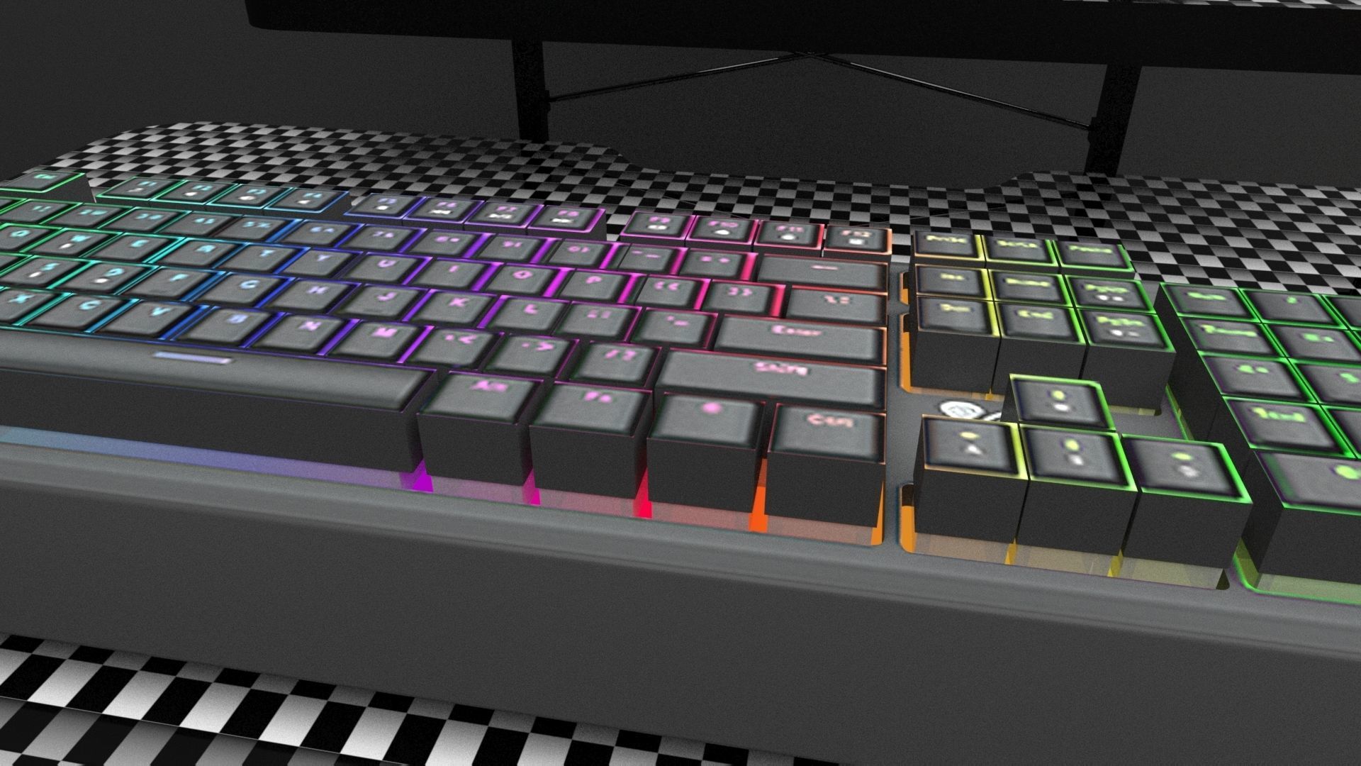 Computer Room 3D model_6