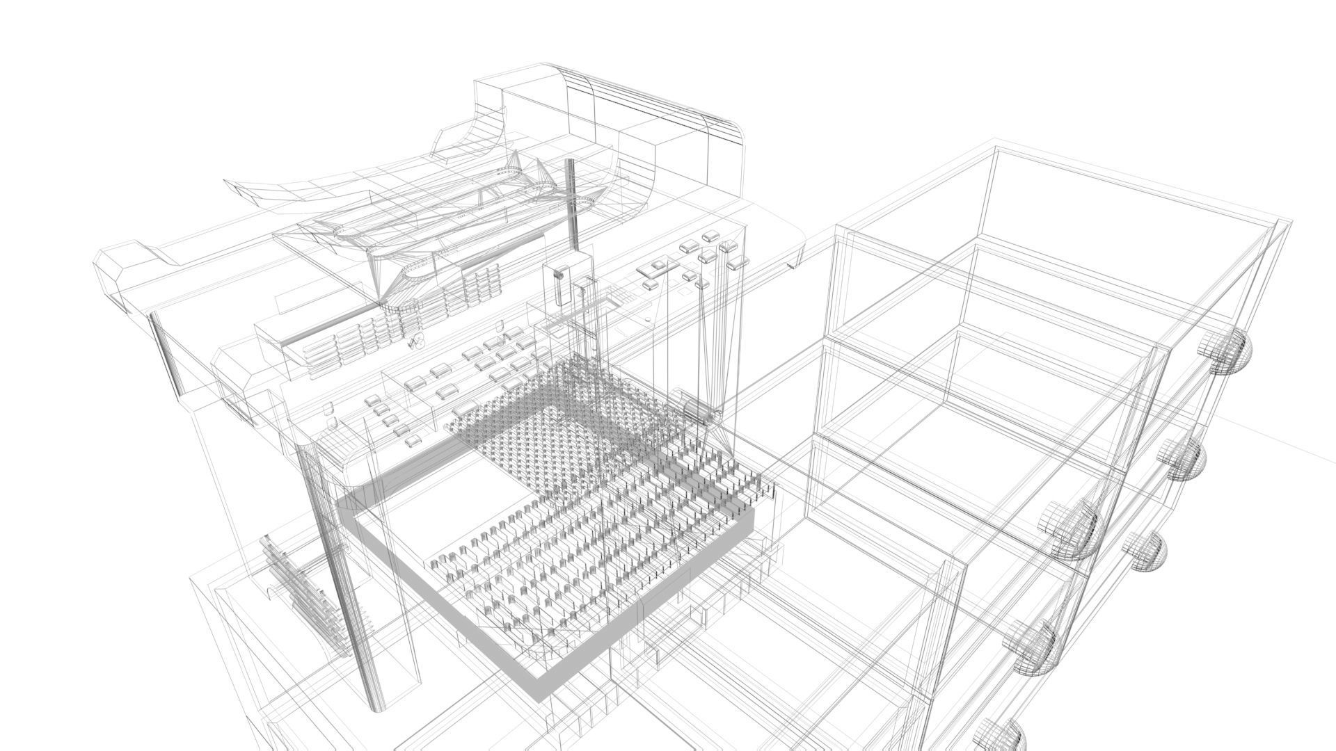 Computer Room 3D model_21