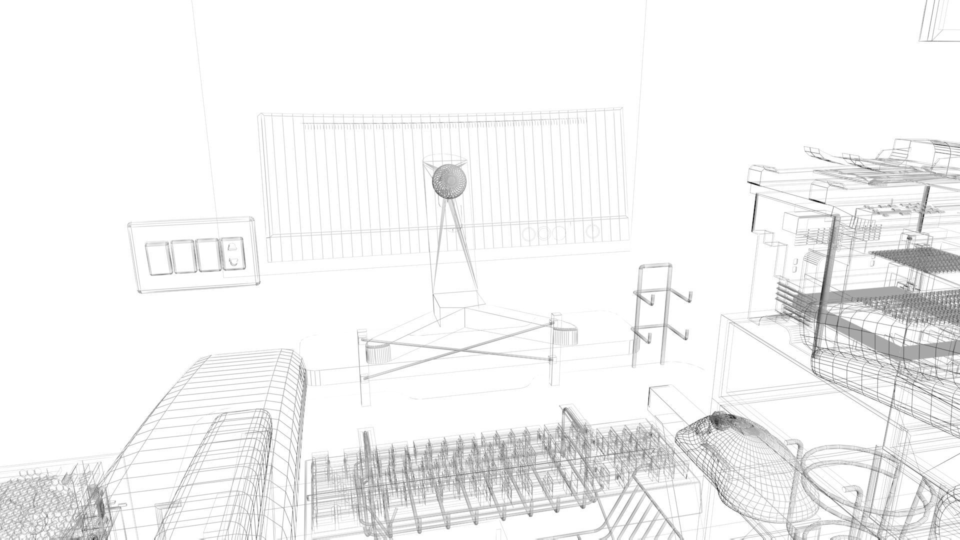 Computer Room 3D model_23