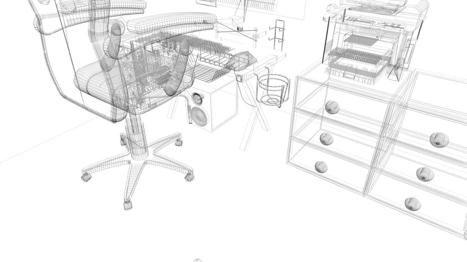 Computer Room 3D model_30