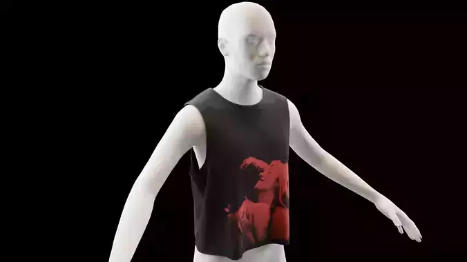 Tank Top Free 3D model