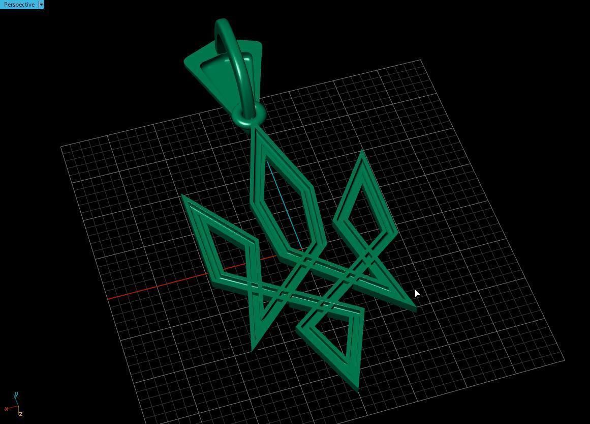 Ukrainian Trident 3D print model_8